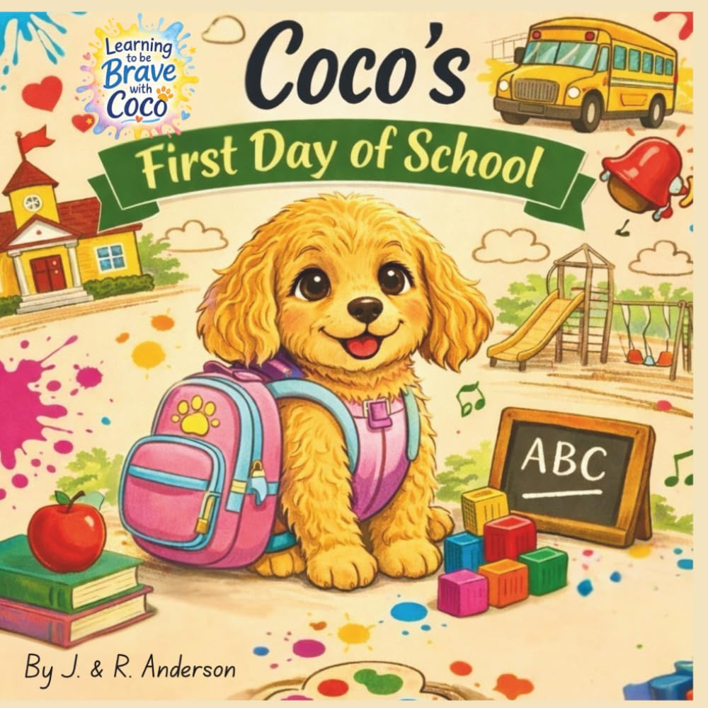 Coco goes to School: A gentle story about being brave on the first day of School (Learning To Be Brave With Coco)