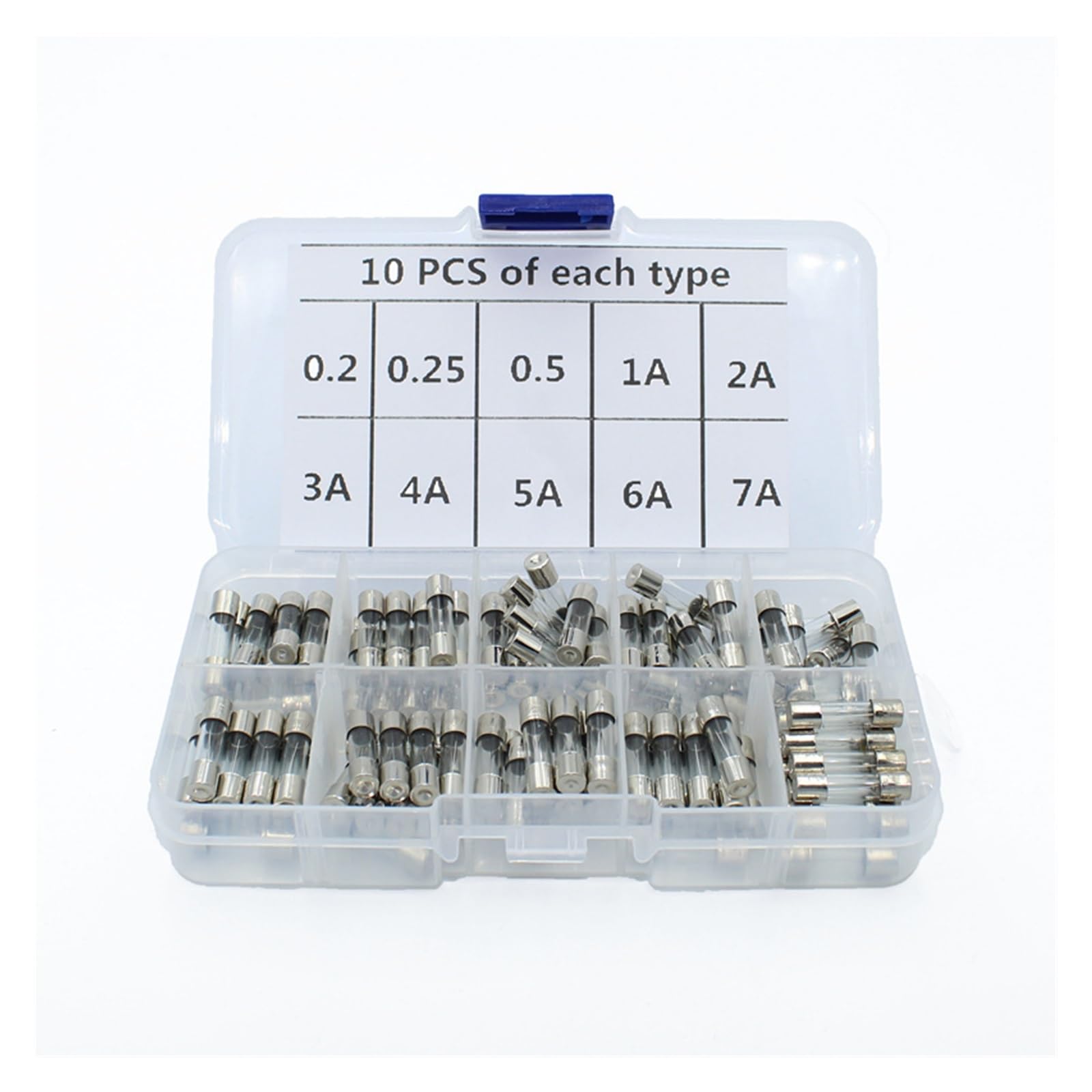 Fusibles en verre à action rapide 5x20 mm pour stopper les surtensions sur vos circuits