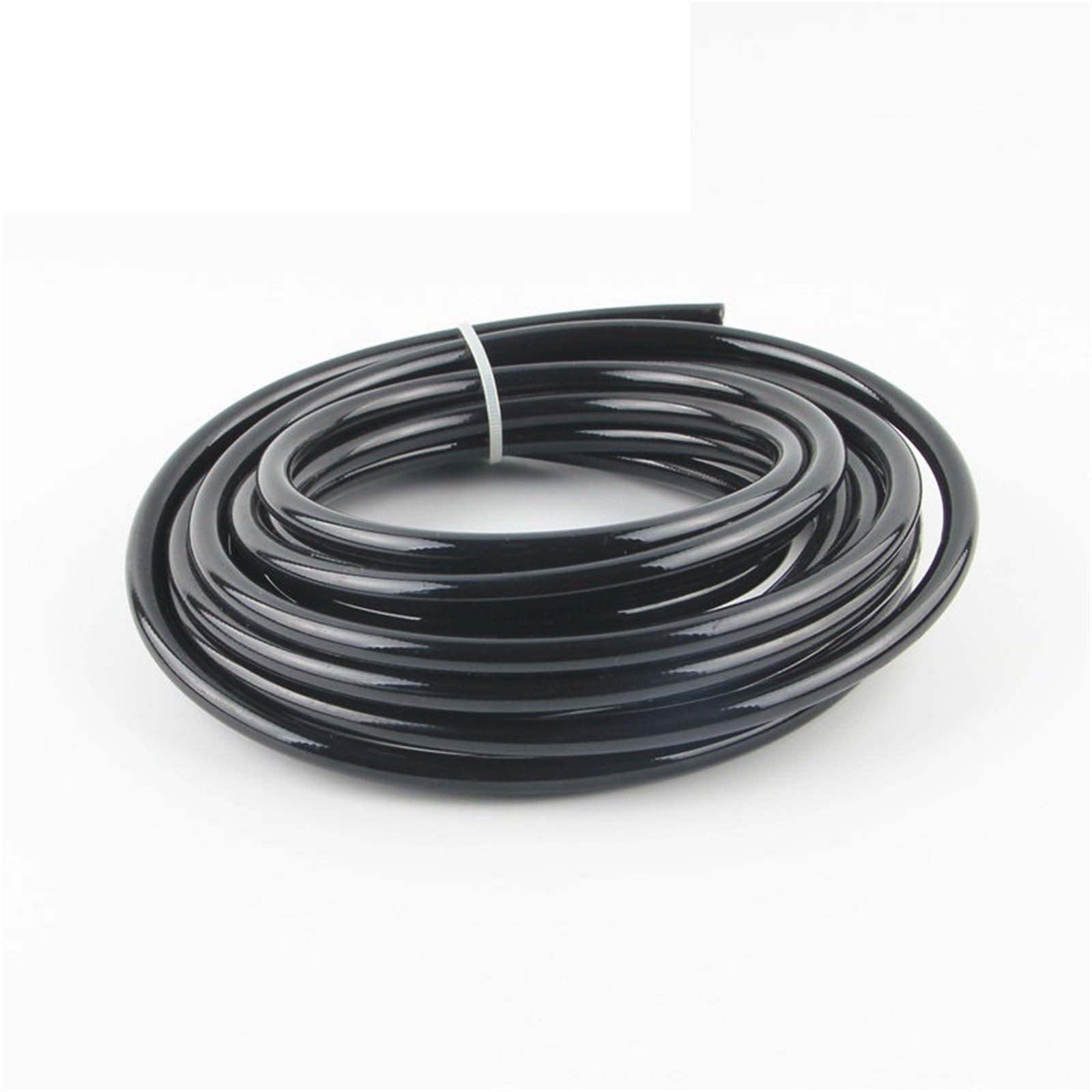 AN3 5m/lot Braided Stainless Steel Nylon Brake Line Hose Fluid Hydraulic Hose PTFE Brake Line Gas Oil Fuel Tube Pipe Brake Lines Kit(Black Nylon)
