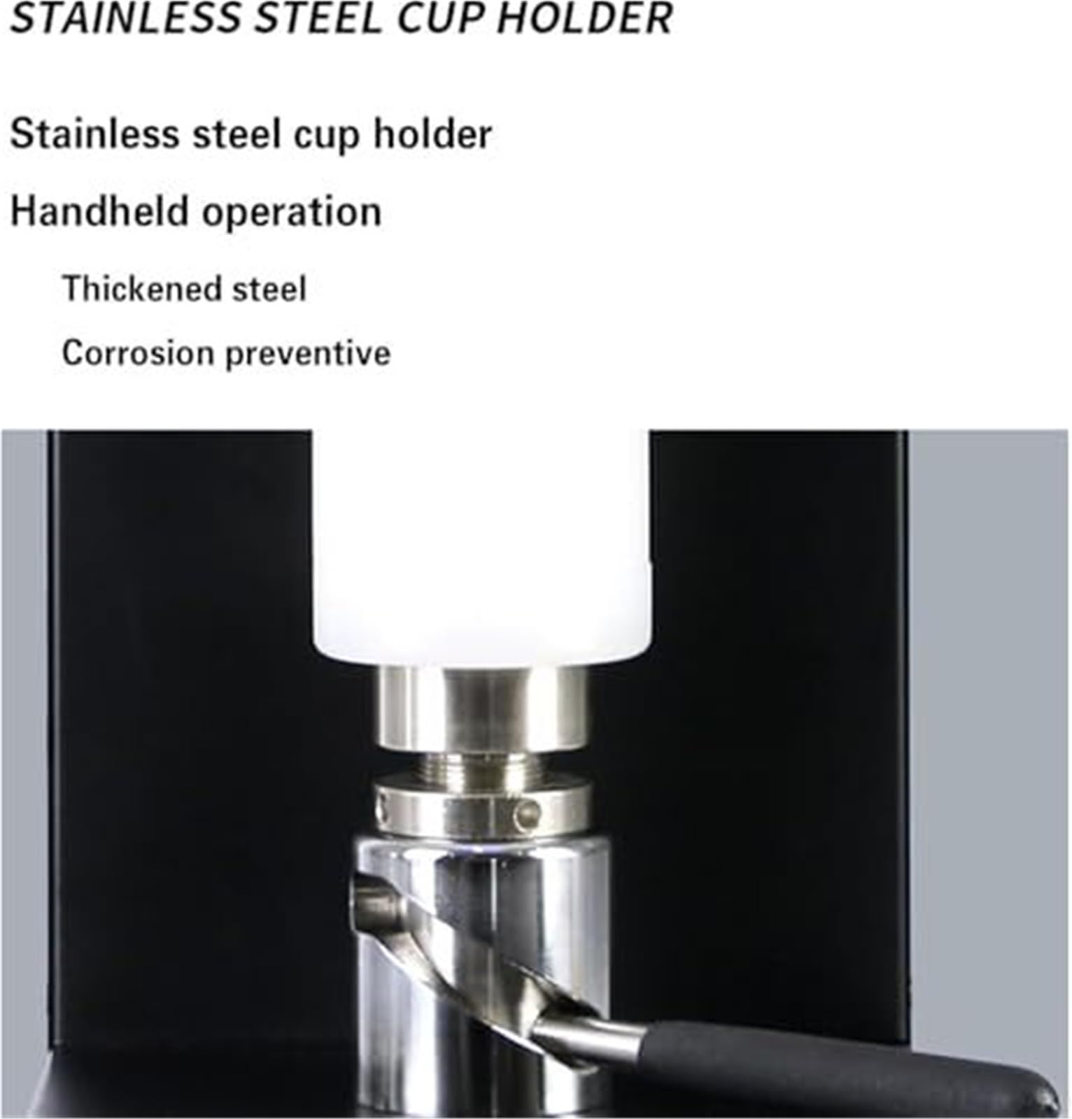 Machine à sceller les canettes automatique, écran LCD – Scelleuse de tasses commerciale portable for thé au lait, café, desserts – 110 V/220 V, convient aux tasses de calibre 5,5 cm(Black)