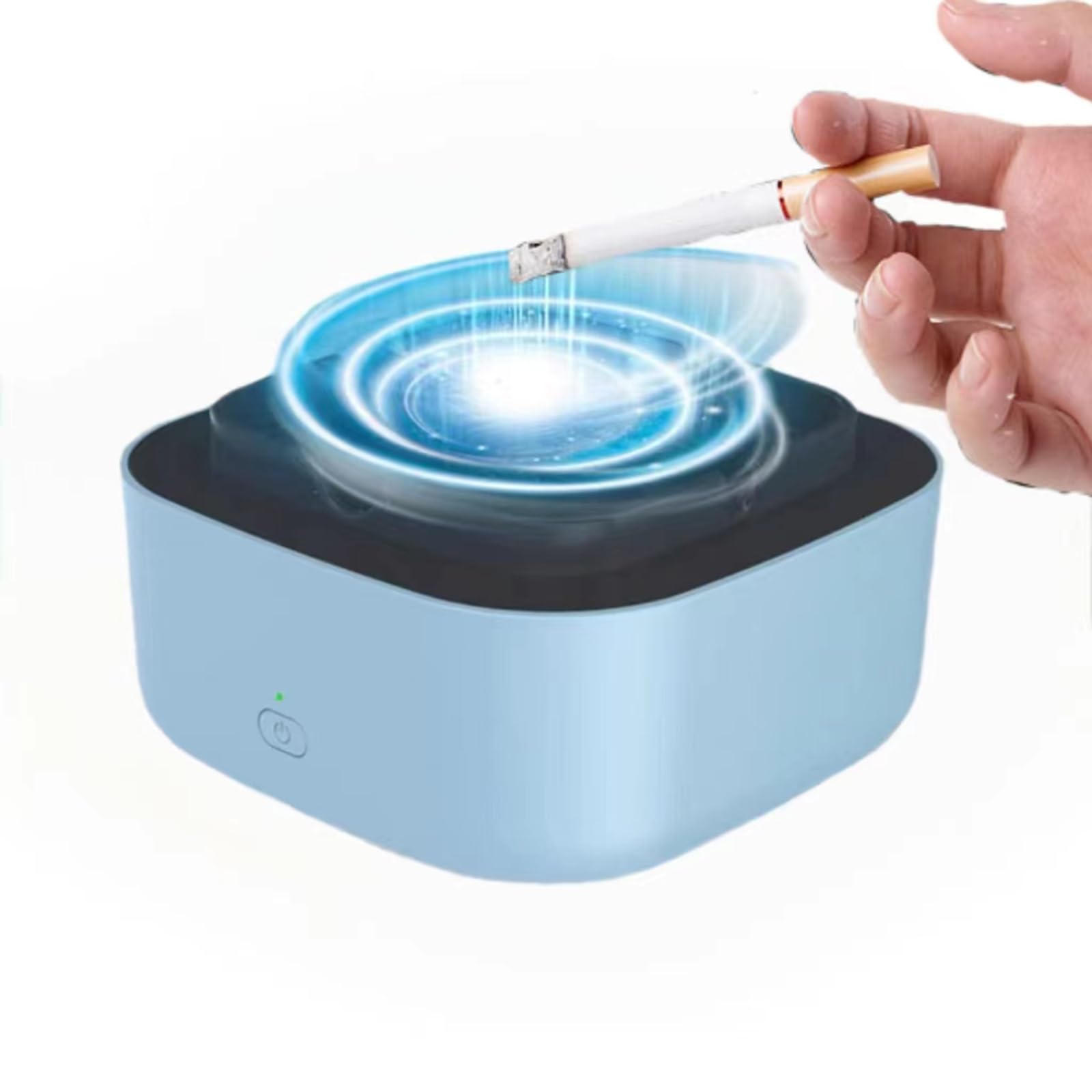 Neioaas 2 In 1 Multifunctional Ashtray Air Purifier with Filter, Portable Negative Ion Air Freshener for Business Car, Home