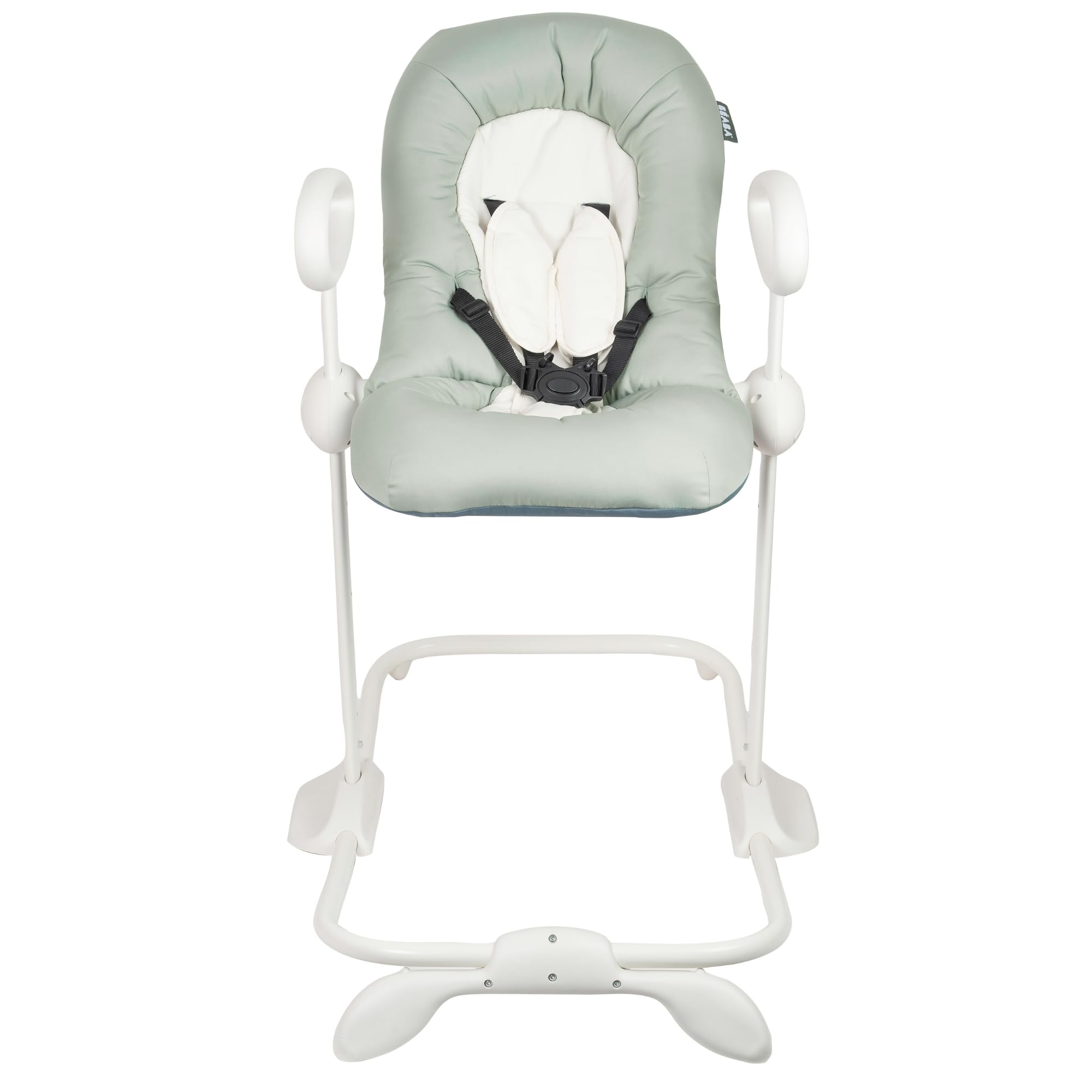 BÉABA, Transat Up & Down, Réglable 4 Hauteurs, 3 Inclinaisons, Vert de gris
