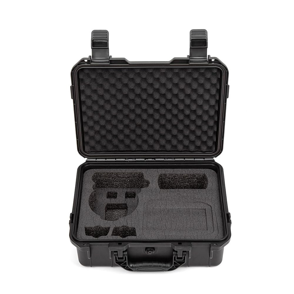 Wodoodporna twarda torba do przenoszenia drona DJI Flip i pilota RC2/RC/RC-N3/N2/N1, ochronna torba podróżna, odporna na wstrząsy torba do przechowywania na 7 baterii, koncentrator ładowania,