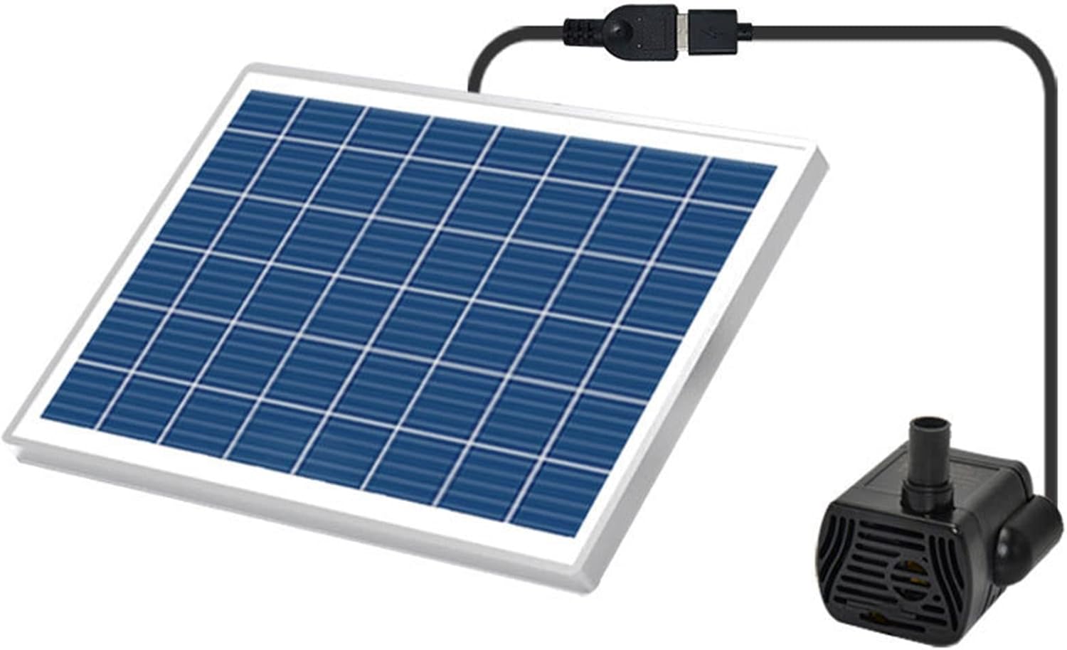 Solar Fish Tank Pump Fish Pond Small Submersible Pump Small