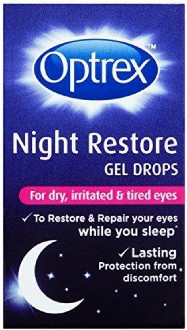 Optrex Night Restore Gel Drops, 10ml