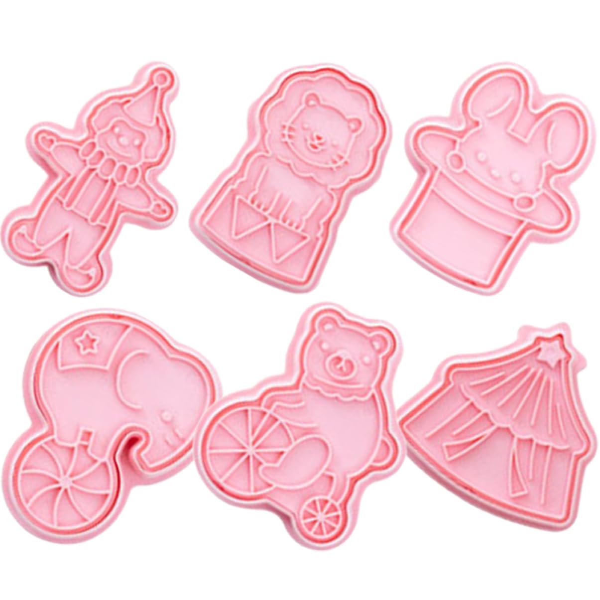 ABOOFAN 30 Pièces moule à biscuits à biscuits pour la cuisson pochoirs pour enfants des biscuits craquelins animaux emporte-pièces de en plastique coupe-biscuits Halloween