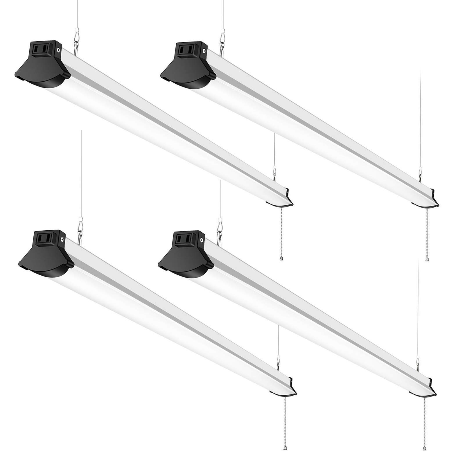 Photo 1 of **NEW** FAITHSAIL 4FT Linkable LED Shop Light, 50 W for Garage 4-PACK