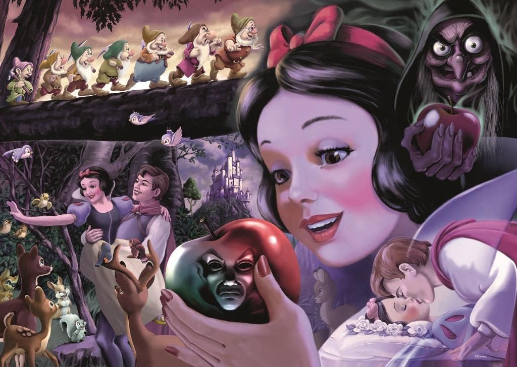 Ravensburger Disney Heroines Collection: Snow White 1000 Piece Jigsaw Puzzle for Adults - 12000454 - Handcrafted Tooling, Made in Germany, Every Piece Fits Together Perfectly