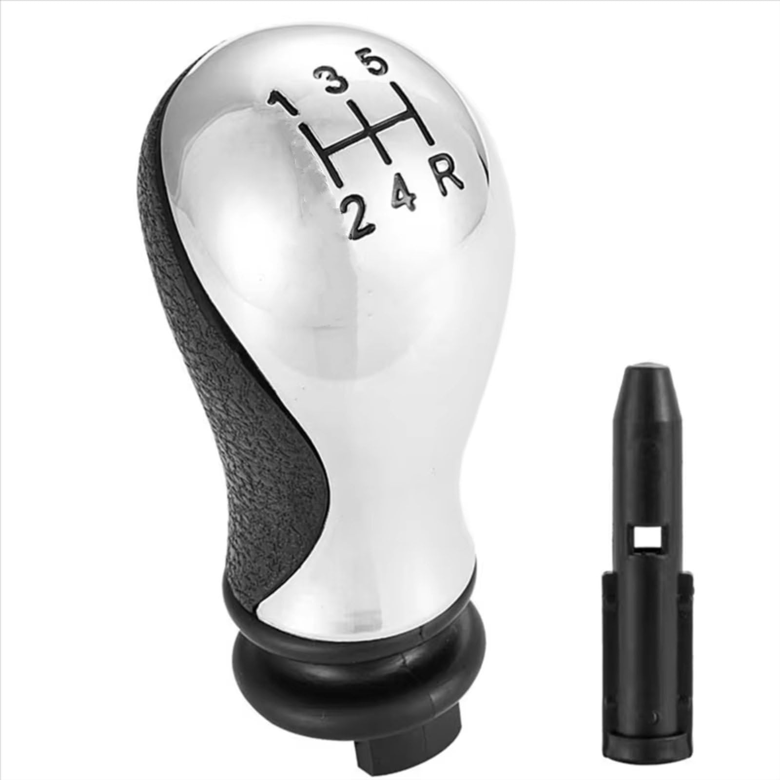 Qtsavxdd One Color Gear Shift Knob Head Compatible With C&Itroen C5 2001-2008 For Xsara For Picasso 1999-2008 Car Gear Shift Knob 5 For Speed Gear Stick Modification Repair Replacement