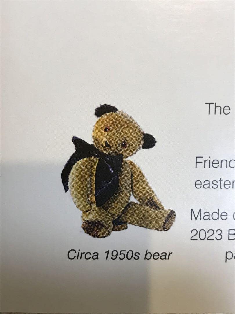 ウィットニーのテディベア　2018年のイヤーベア ウィットニーのテディベア2018年のイヤーベア