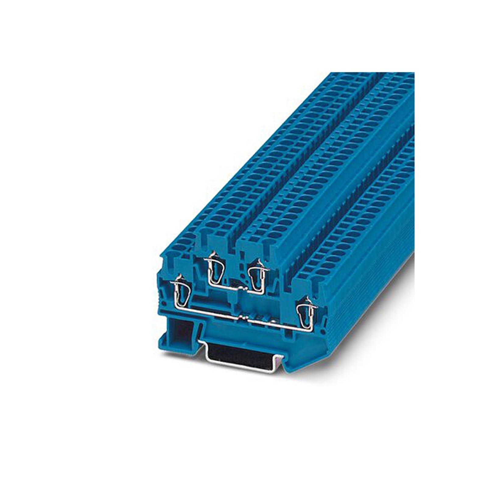 Bloque de terminales de dos pisos STTB 2.5 azul de paso para cables 2