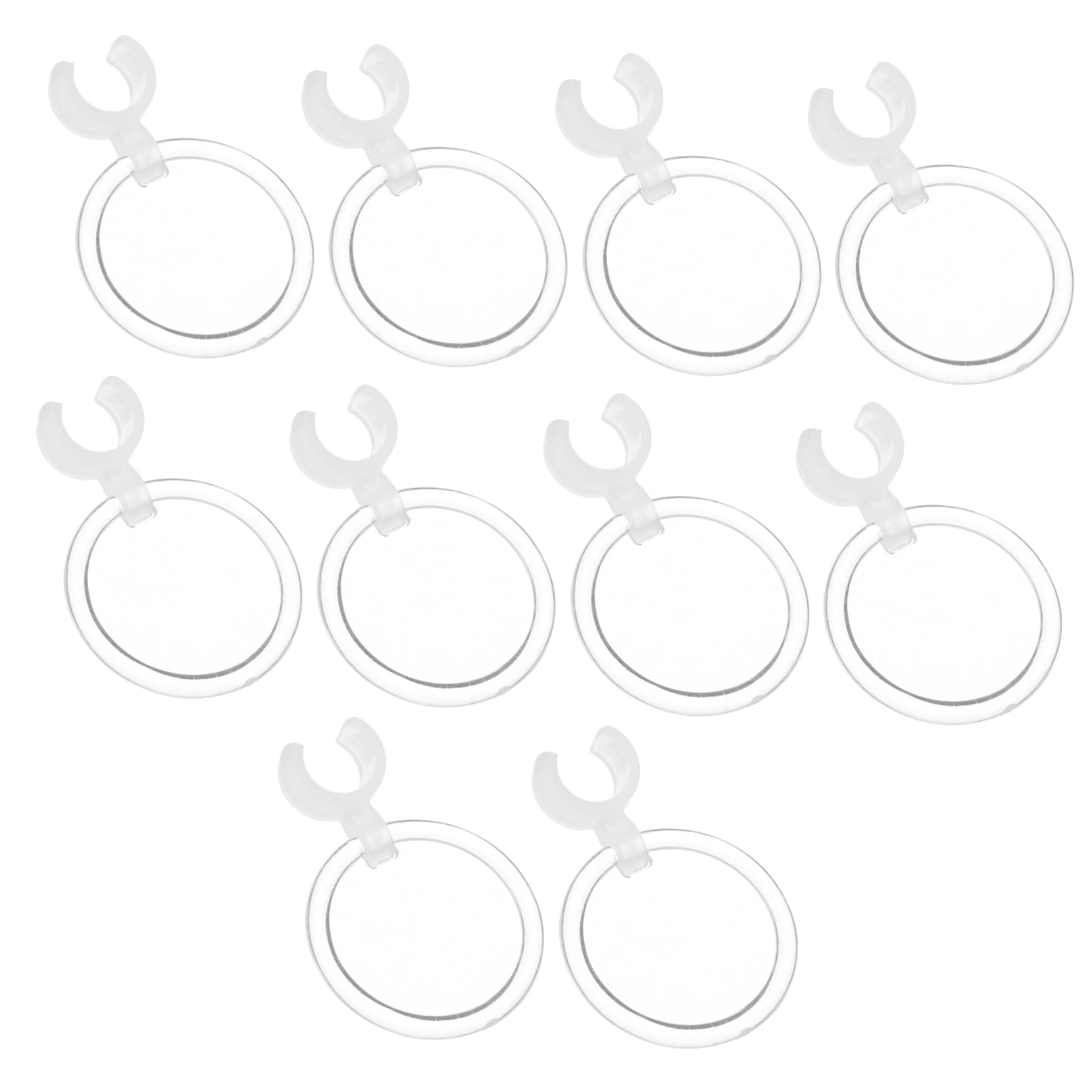 FOMIYES 10pcs Ear Magnifying Glass Magnifier for Ear Wax Removal Device Earwax Removal Tools Small Handheld Magnifier Magnifying Glass Magnification Lens Acrylic Transparent