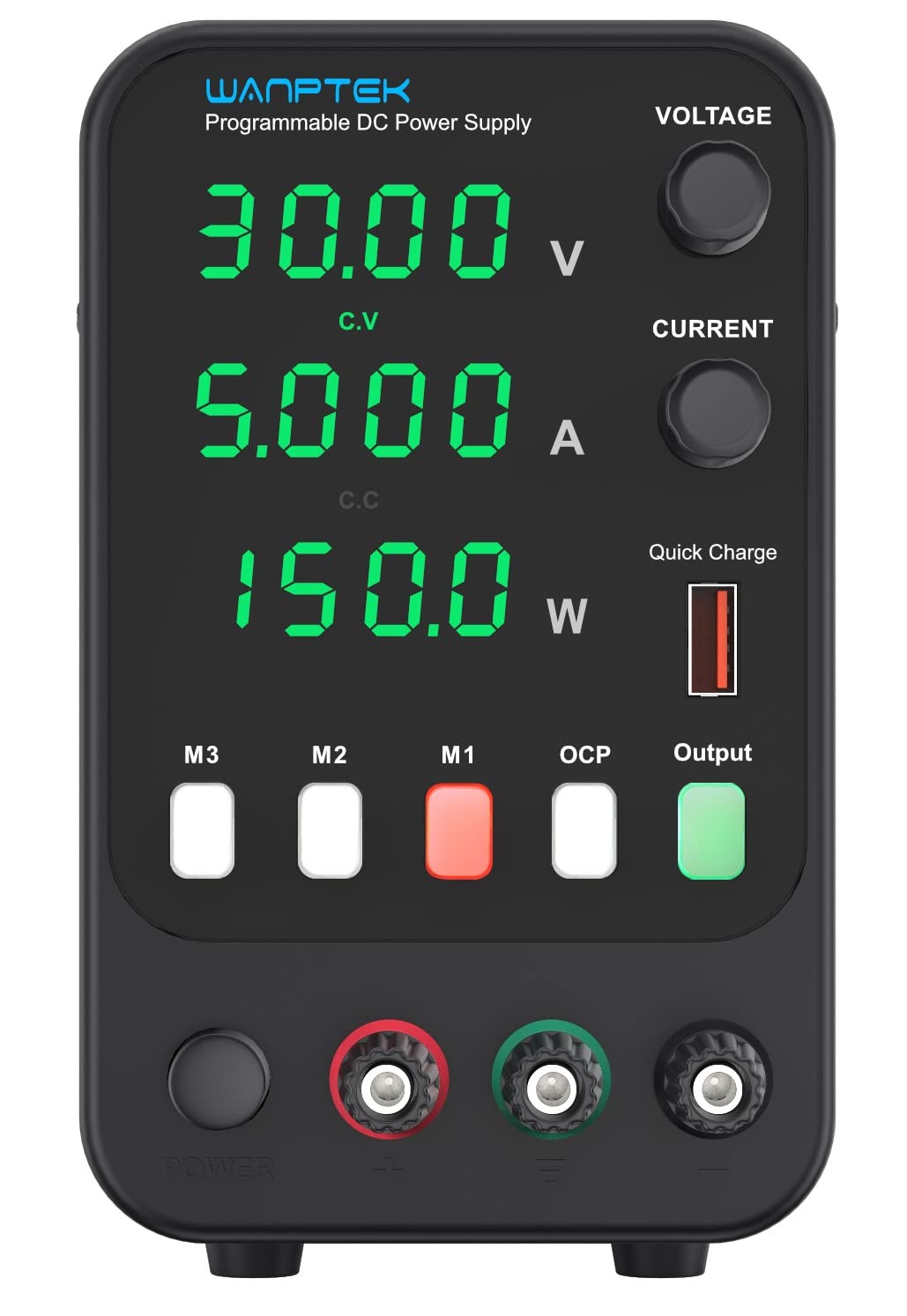 WANPTEK-CHAALAKAM SMPS Variable DC Power Supply 0-30V & 0-05A (150W) APS305H - 03 Window 04 Digit Display-ADVNACED Protection (OCP) & Memory Button. (B0BC3Z1XZZ) Amazon Price History, Amazon Price Tracker