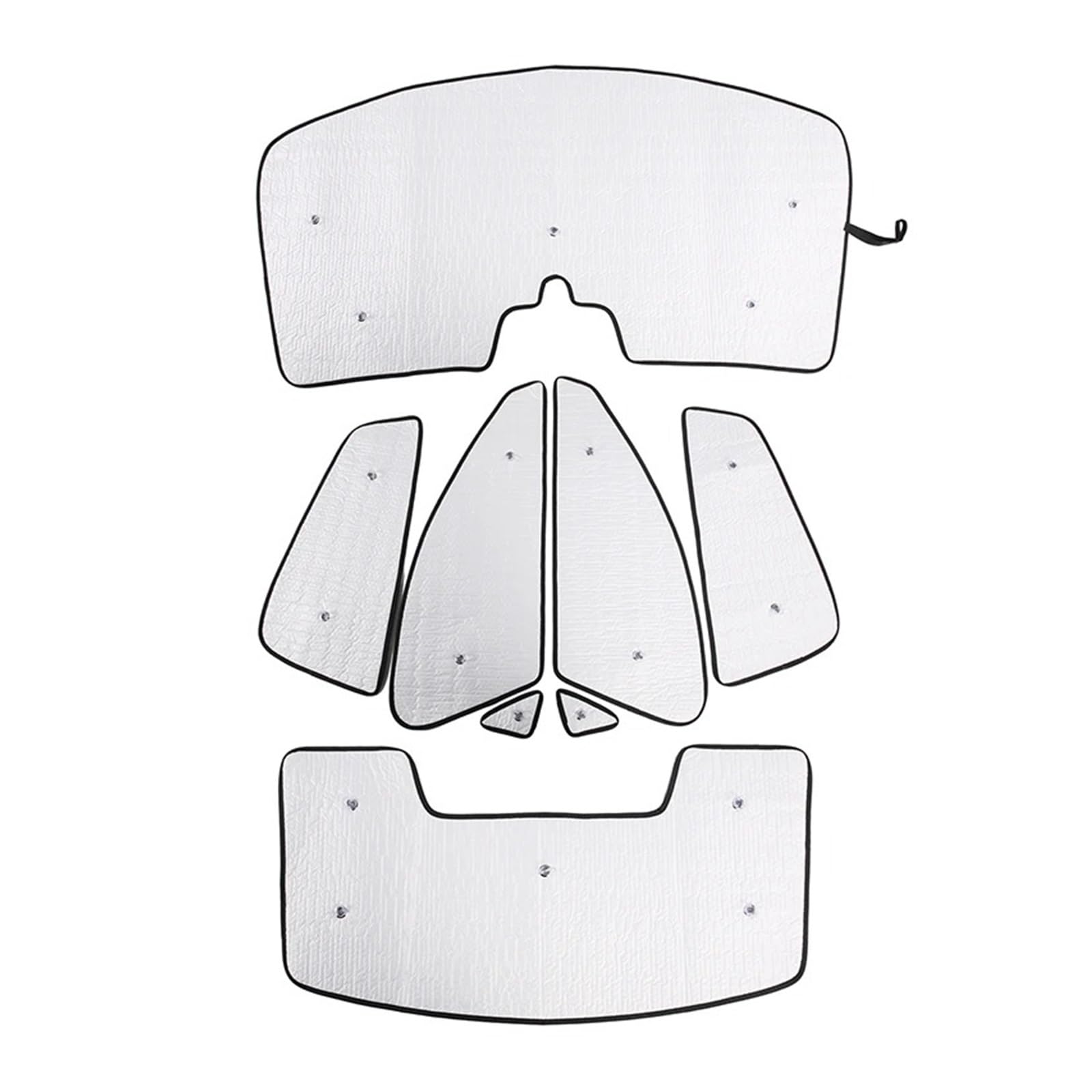 Parasol Cobertura Total para Coche para Taycan 2019-2022 para Parabrisas Automotriz Accesorio Reflectante Plegable Parasol para Coche(1pieces)