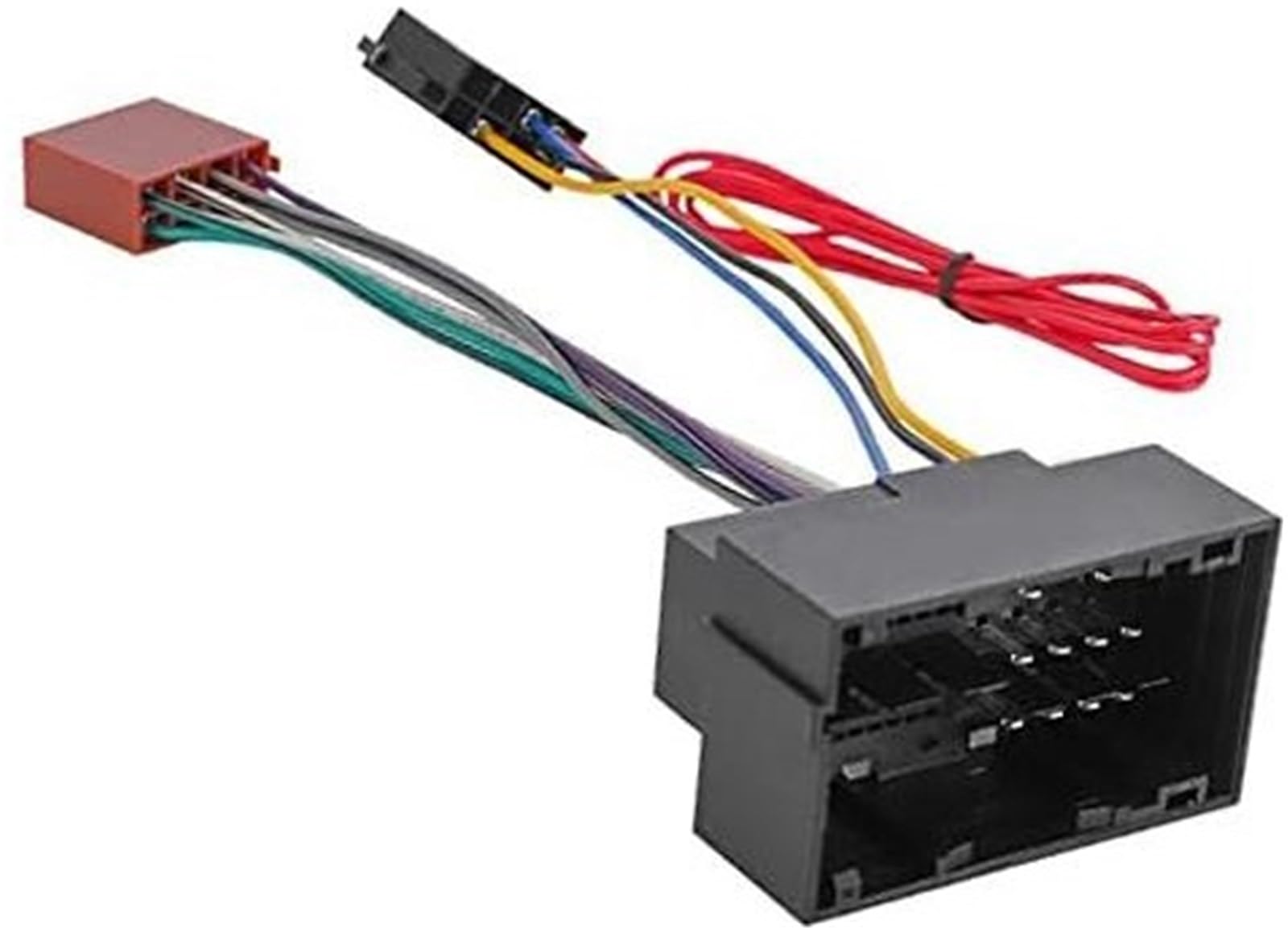 Kabel adaptera samochodowego radia, Pexorin Złącze adaptera wiązki przewodów radia samochodowego ISO, do modeli Select 2013-2019, DODGE, Ram, Jeep, Chrysler, Fiat, 500 CD Player Stereo Cable Plug