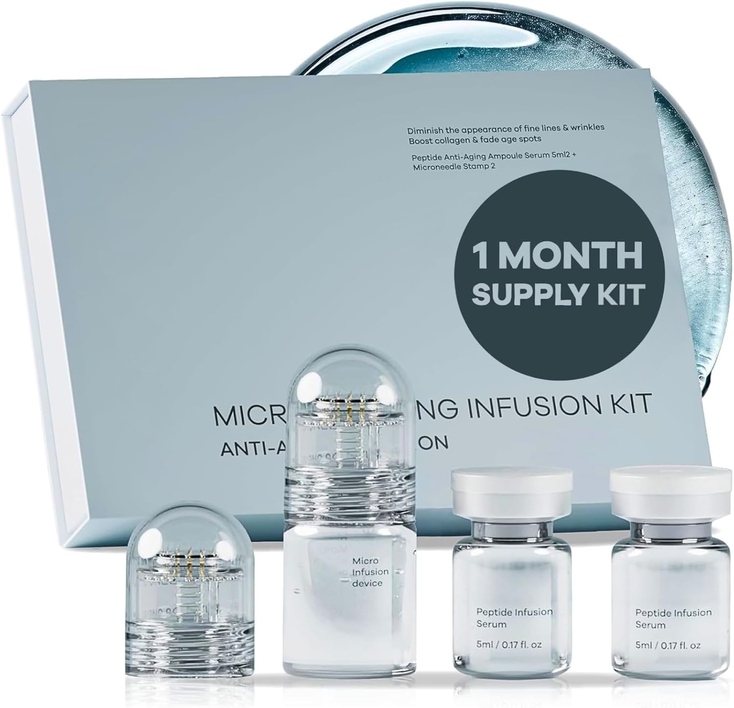 Micro Infusion System For Face Glow Beauty Micro Infusion Kit with Collagen