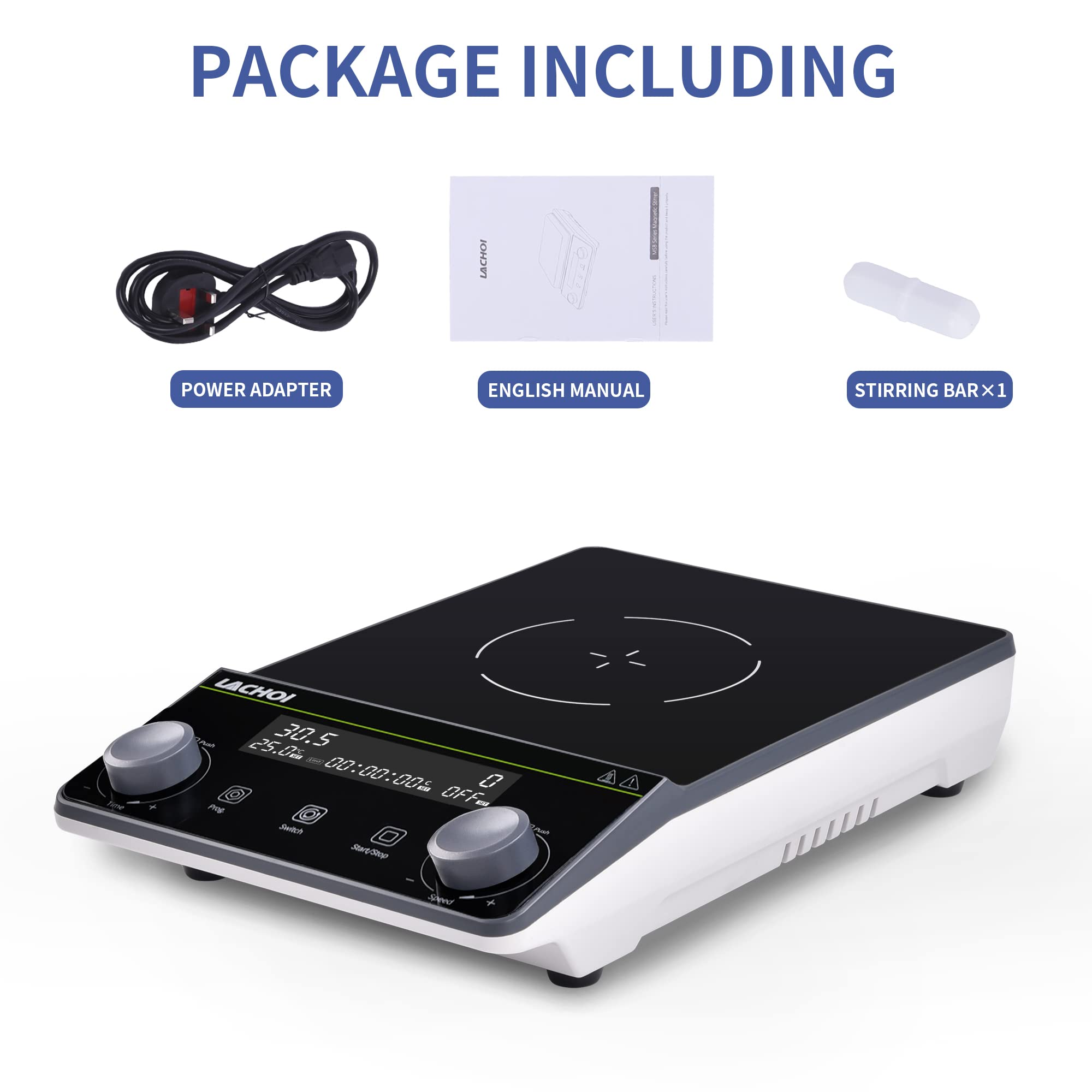 Magnetic Stirrer Plate - LCD Display -7 Magnetic Stirrer Plate - LCD Display -7