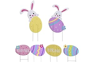 Adorable Easter Bunny Yard Stakes for a Festive Easter Ambiance