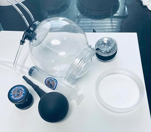 Miniatura 5 de TankMatez 4.25 Inch Hydraulic Bubble Aquarium Acrylic Fish Trap With Floating Trap Door