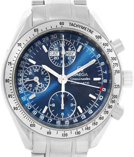 Amazon オメガ スピードマスター 自動巻きメンズ腕時計 3523 80 00 認定中古品 メンズ腕時計 腕時計 通販