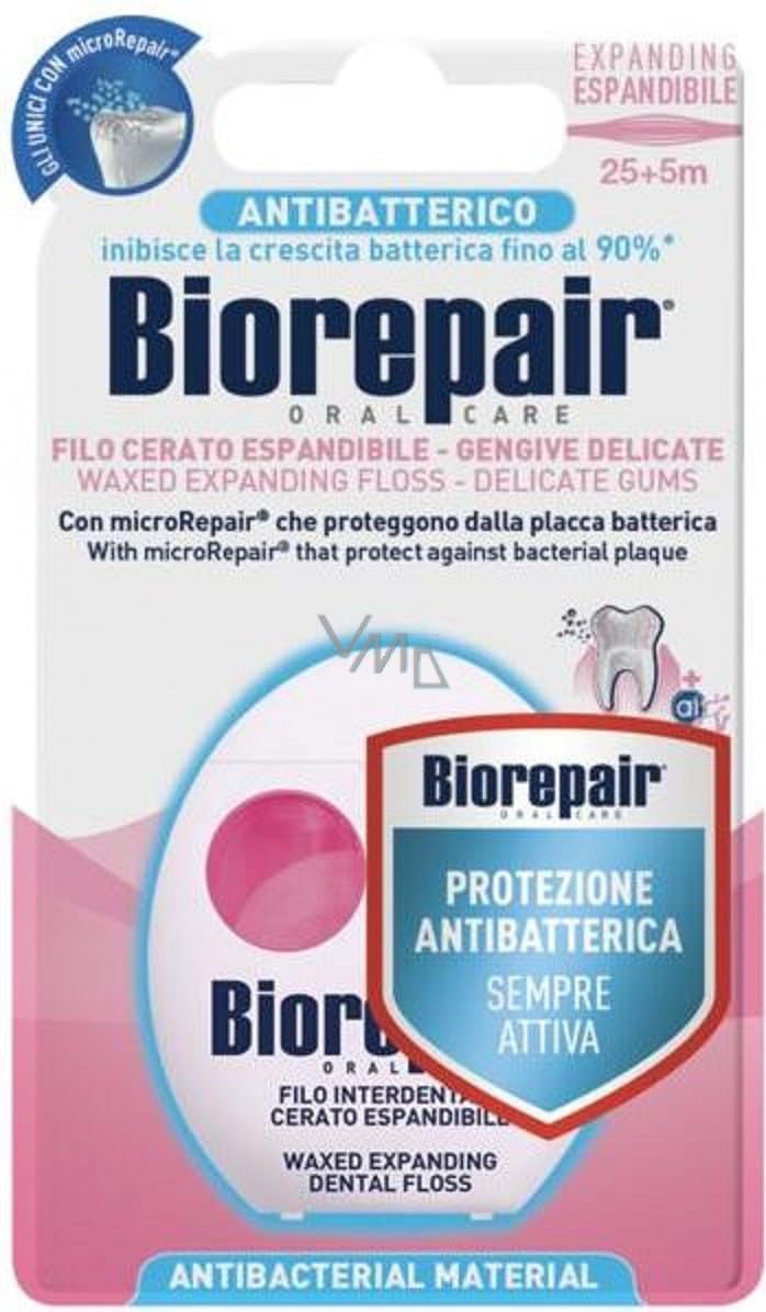 BiorepairExpanding Dental Floss, 30 Meter Size