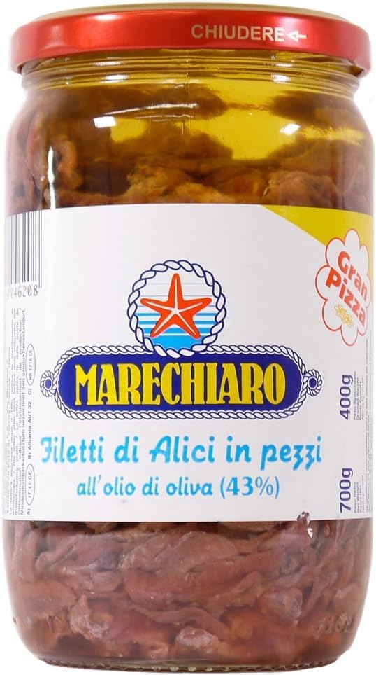 マレッキアーロアンチョビフィレ瓶700ｇ&times;2個