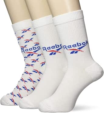 Reebok(リーボック) クラシックス フォールドオーバー クルー ソックス 3足組 IRX76 メンズ