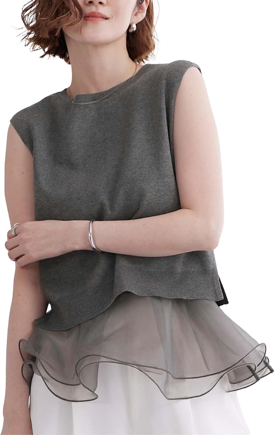 べっこうベルト付きニットフレアスカート | natural couture(ナチュラルクチュール)レディース | PAL  CLOSET(パルクローゼット) - パルグループ公式ファッション通販サイト [ユアーズ] フレアベルト付 ニット プルオーバー BFXU1849 レディース