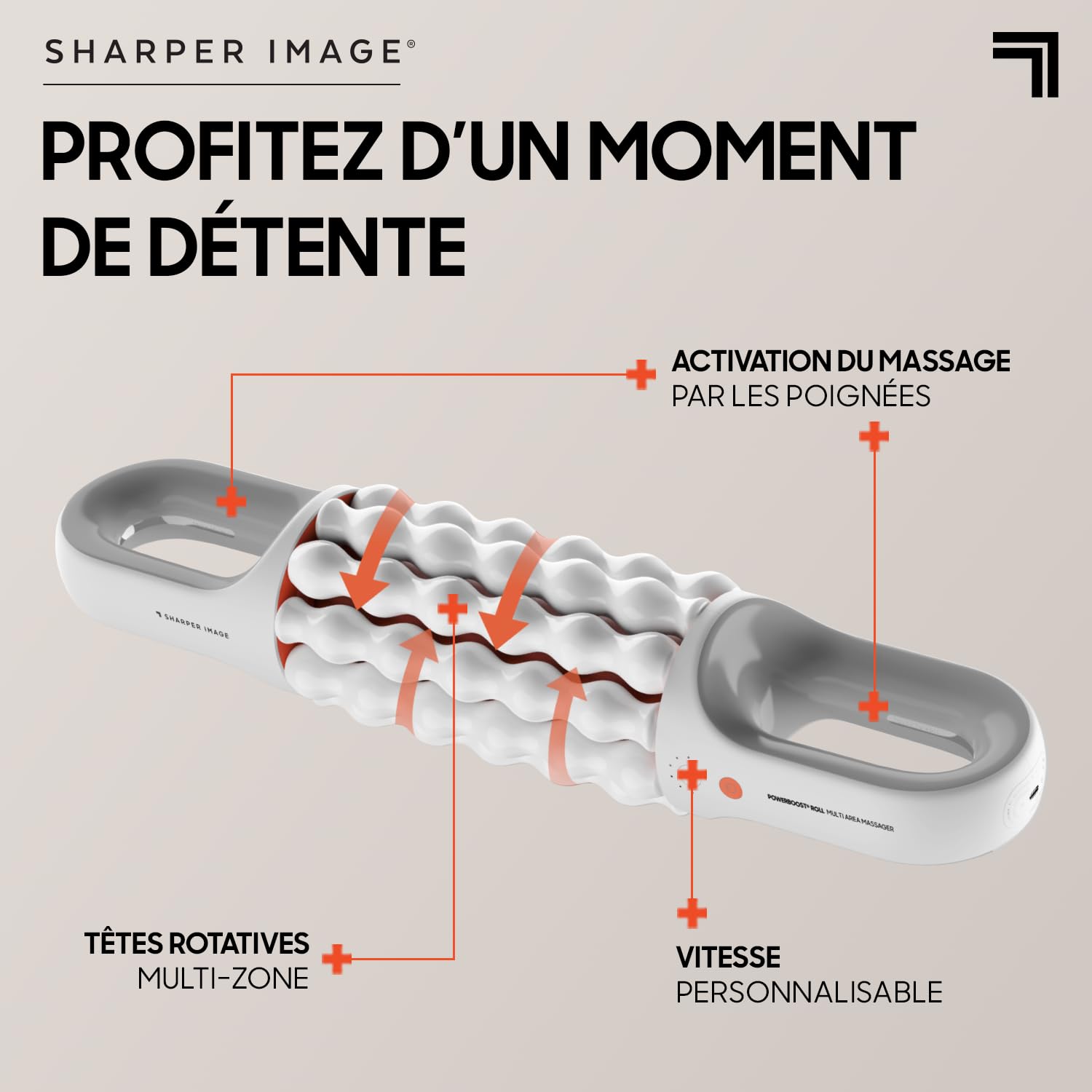SHARPER IMAGE MASSAGER ROLLER