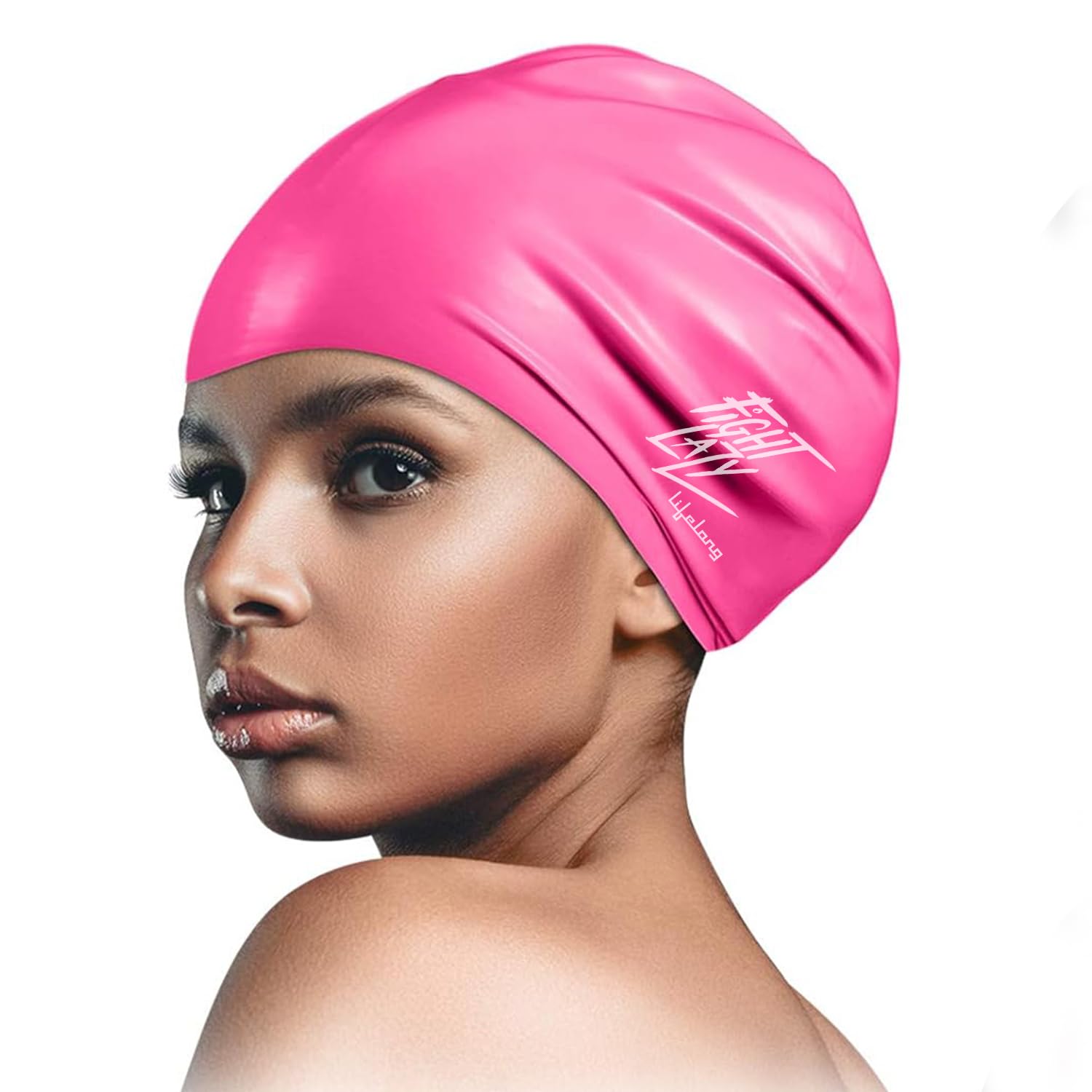Lifelong Swimming Cap for Women - Swim Hair Caps for Long Hair- Waterproof Head Cover Cap - Silicone Hair Cover Cap for Adult Women - Swimming Pool Cap - Easy Fit - Swimming Accessories (B0CVH4MWTB) Amazon Price History, Amazon Price Tracker