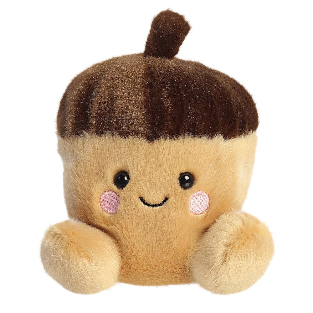 AURORA 99222, Palm Pals Oak Acorn, 13cm, Soft Toy, Brown