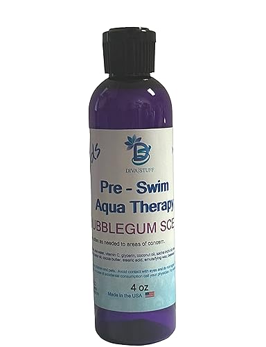 Miniatura 2 de Diva Stuff Loción hidratante corporal neutralizante de cloro para nadadores, protege la piel del cloro y el agua salada, 4 onzas, fabricada en los