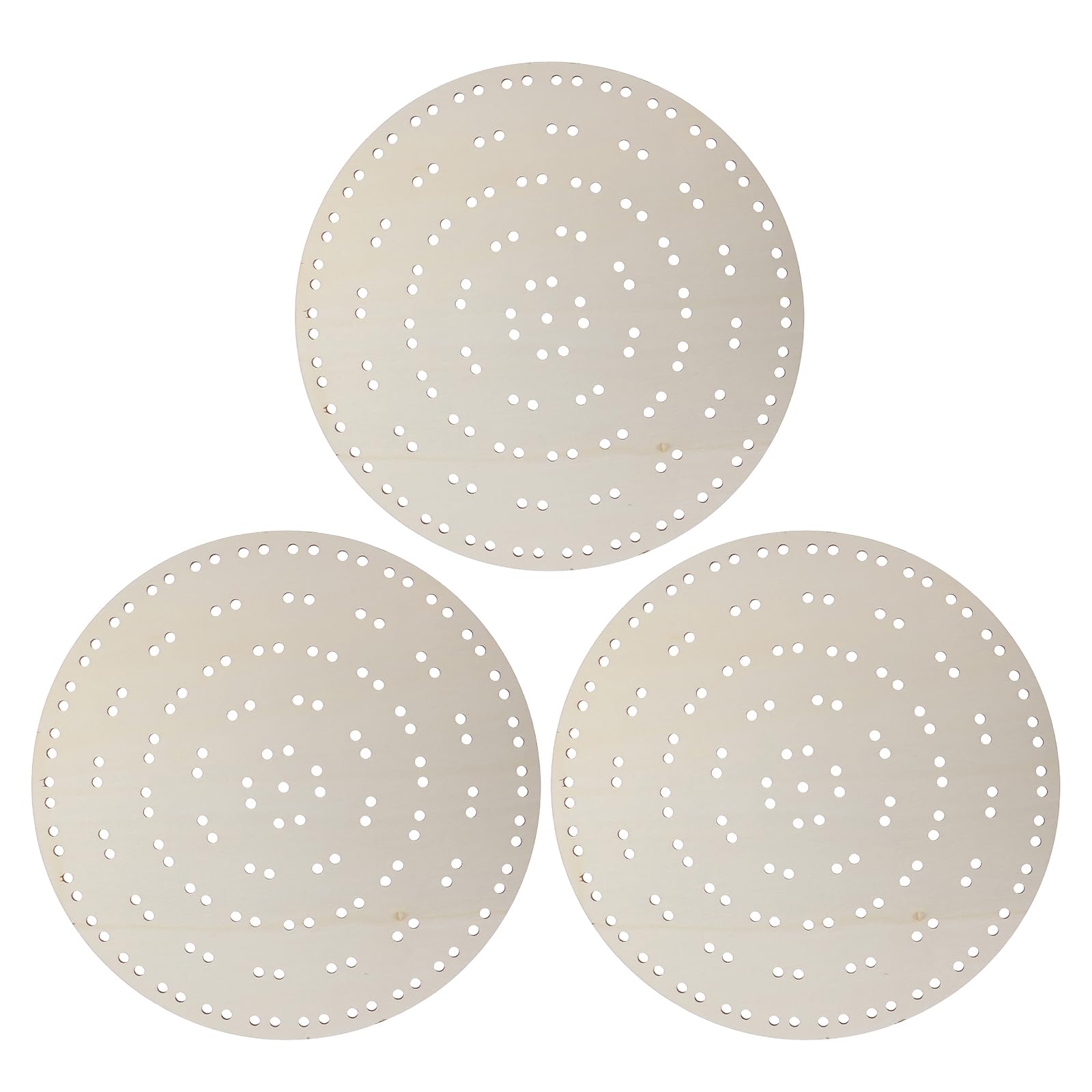 Cadre de couronne en bois naturel de 25 cm Angoily pour vos arrangements floraux créatifs