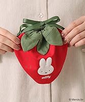 Amazon | Bleu Bleue ブルーブルーエ ミッフィー いちごダイカット巾着