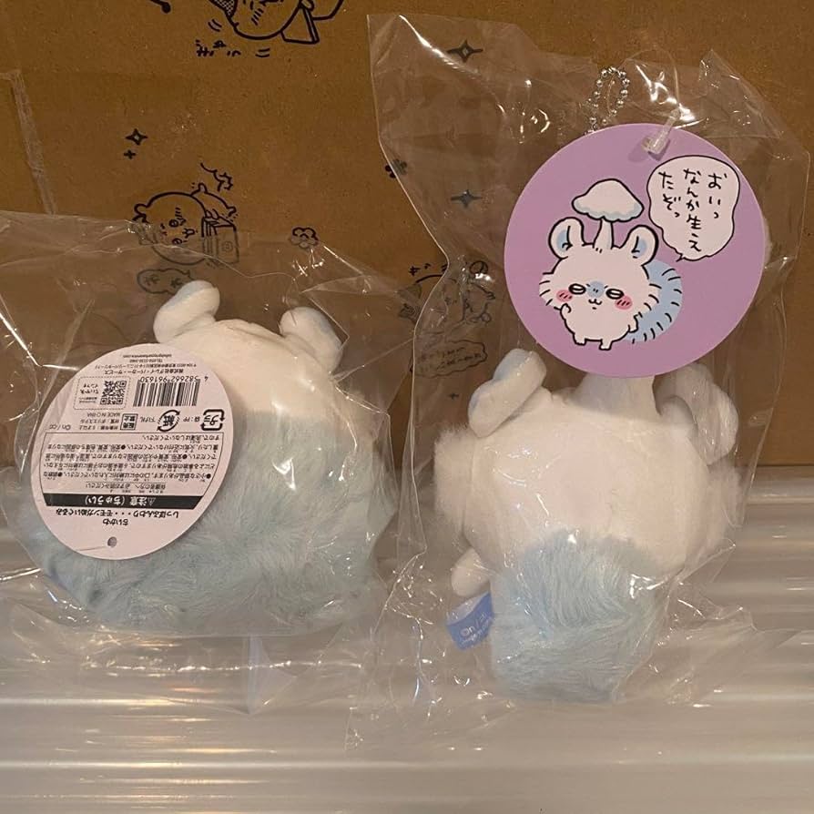 ちいかわ - 【新品未使用】ちいかわ モモンガ マスコット 4点セット 寄生 しっぽ ふんわり Amazon.co.jp: ちいかわ 超まじかるちいかわ パワーアップ