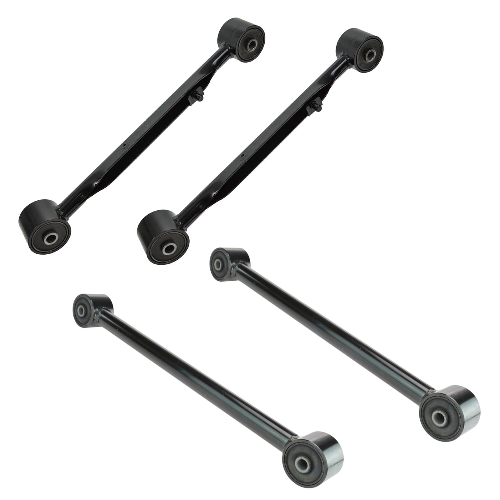 リアアッパーロアサスペンションコントロールアーム 4ピースキットセット Envoy Trailblazer SUVに対応