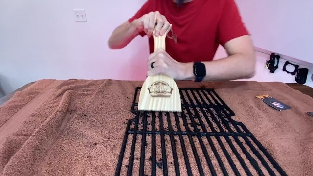 Best Grill Scraper | Wooden BBQ Grill Brush