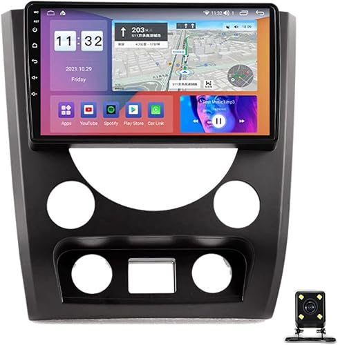 Miniatura 8 de ZEARLY Radio de coche Android de 9 pulgadas estéreo doble DIN con navegación pantalla táctil GPS estéreo para SsangYong Rexton W 2014-2016 soporte