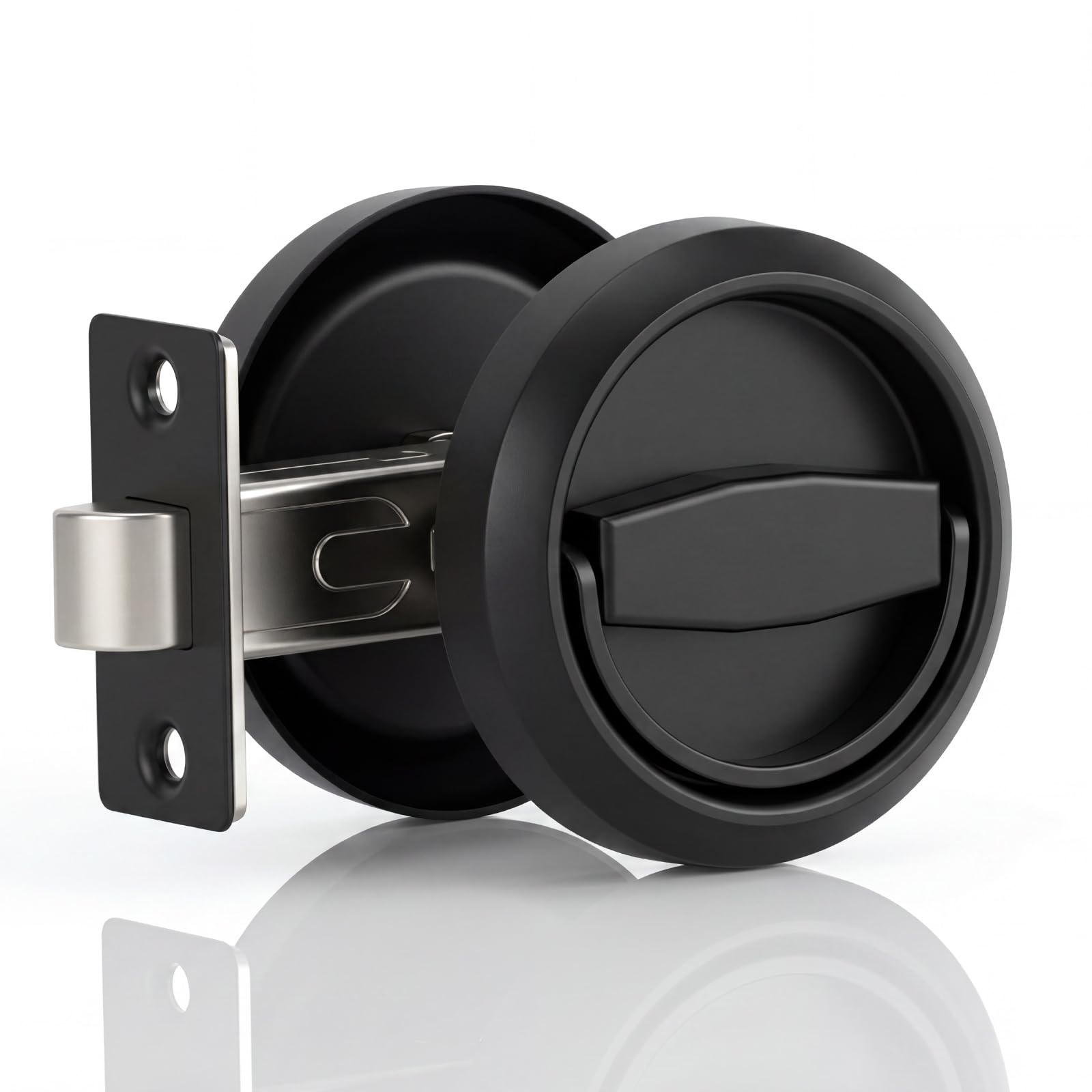 Low Profile Door Knob - Easy Install & Space Saving -1 Low Profile Door Knob - Easy Install & Space Saving -1