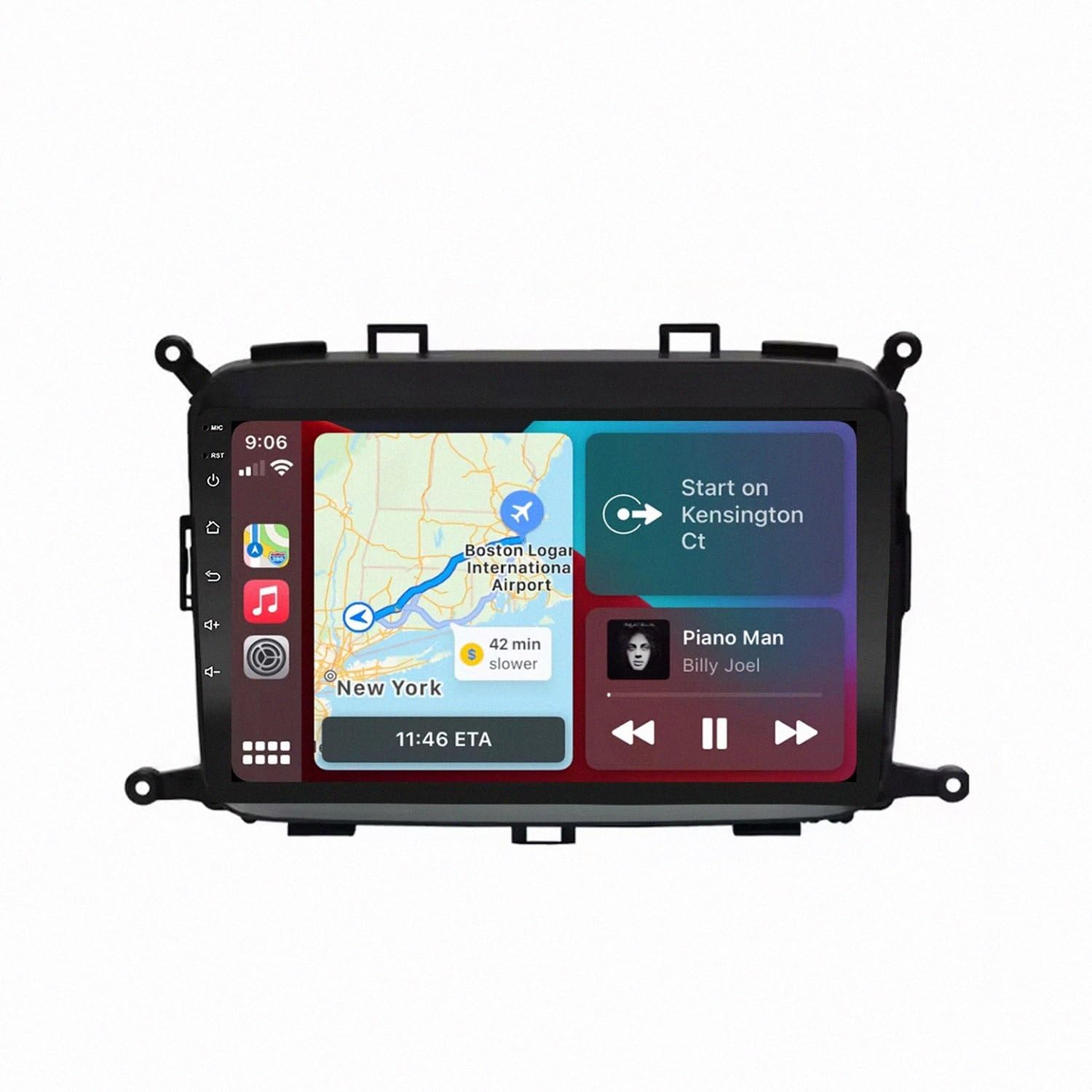 Schermo Auto con Carplay Wireless e Android Auto per Honda Jazz 1/Fit 1 2001-2009 Car Radio con Wifi, Gps Navi, Schermo Bluetooth, with Mirror, 8 Nucleo 4G+64G