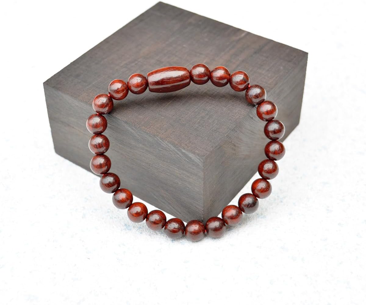 S.S. PADAM HANDICRAFT INDUSTRIES Red Sandalwood Lal Chandan Senkali Wood Bracelet