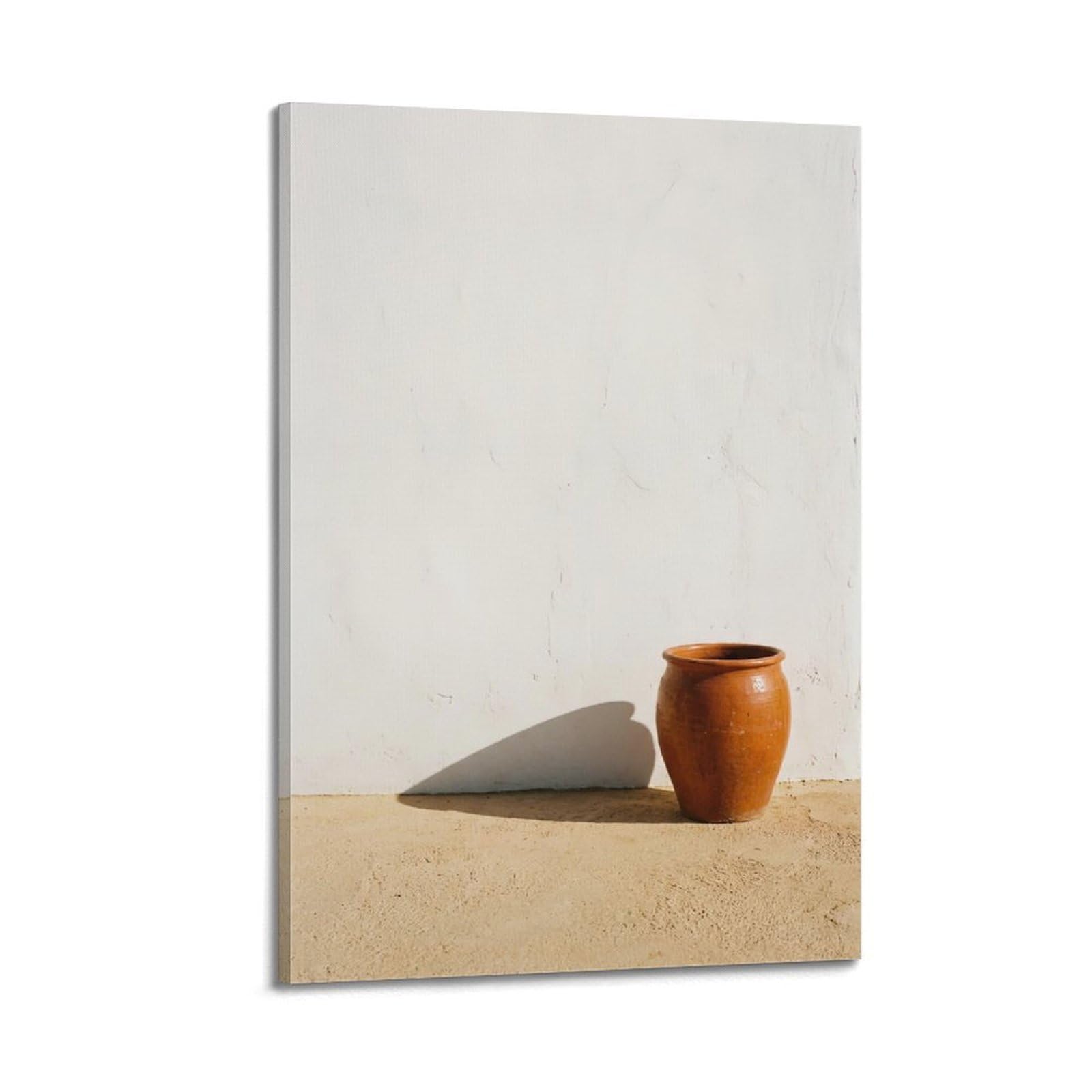 FQNYR Mediterranean Life Photo Vessel Rule of Thirds Poster Painting Canvas Wall Art Print20x30inch(50x75cm) Frame-style