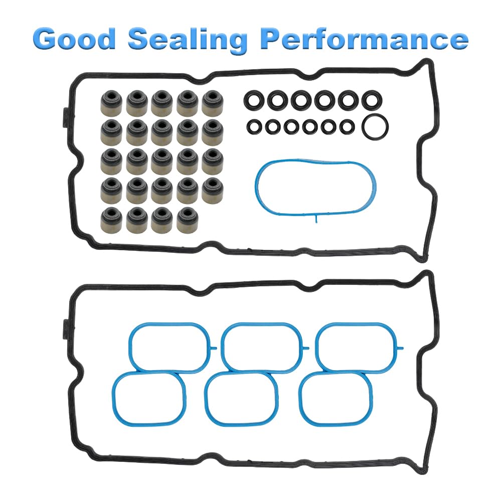 Cylinder Head Gasket Set with Bolts Compatible with Nissan Frontier NV1500 NV2500 NV3500 Pathfinder Xterra Suzuki Equator 4.0L DOHC VQ40DE 2005-2020 Replacement for HS26370PT ES72900 HSHB3042