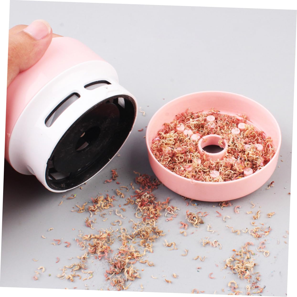 2pcs Handheld Desk Vacuum Cleaner Portable Multi-Function Table Sweeper for Home Office Compact Convenient Garbage Collector Stylish Cleaning Tool for Crumbs