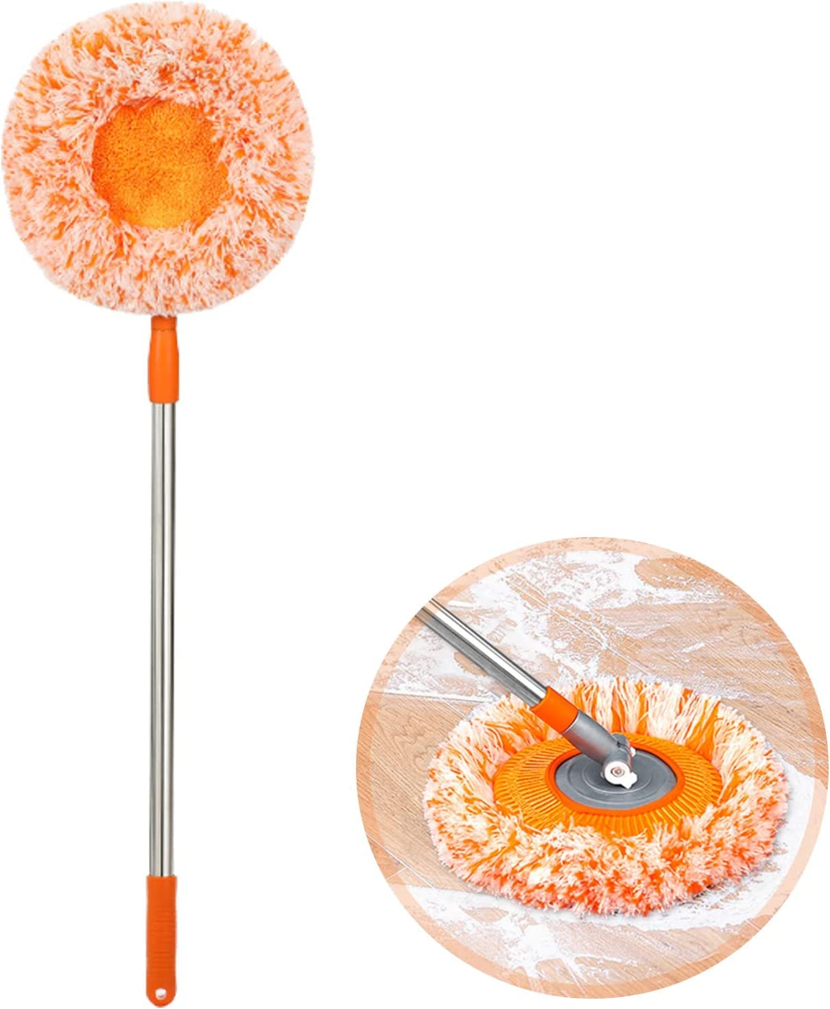 See full amazon price history chart for Suicune 360 Rotatable Adjustable Cleaning Mop - Long Handle Dust Mop, Extendable Wall Cleaning Mop, with Washable Mop Head, Mop Wiper for Ceiling, Floor, Dust and Wall Suicune 360 Rotatable Adjustable Cleaning Mop - Long Handle Dust Mop, Extendable Wall Cleaning Mop, with Washable Mop Head, Mop Wiper for Ceiling, Floor, Dust and Wall (B0CLJHYPXZ) Amazon Price History, Amazon Price Tracker