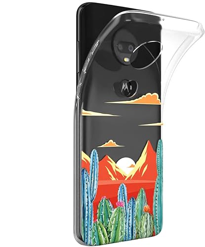 Vista 22 de Mertak Funda para teléfono compatible con Motorola Edge + Moto G9 G8 Plus G7 Play Power Z4 Flexible Aqua Sea Wave Surf Ligero Gaviotas Diseño