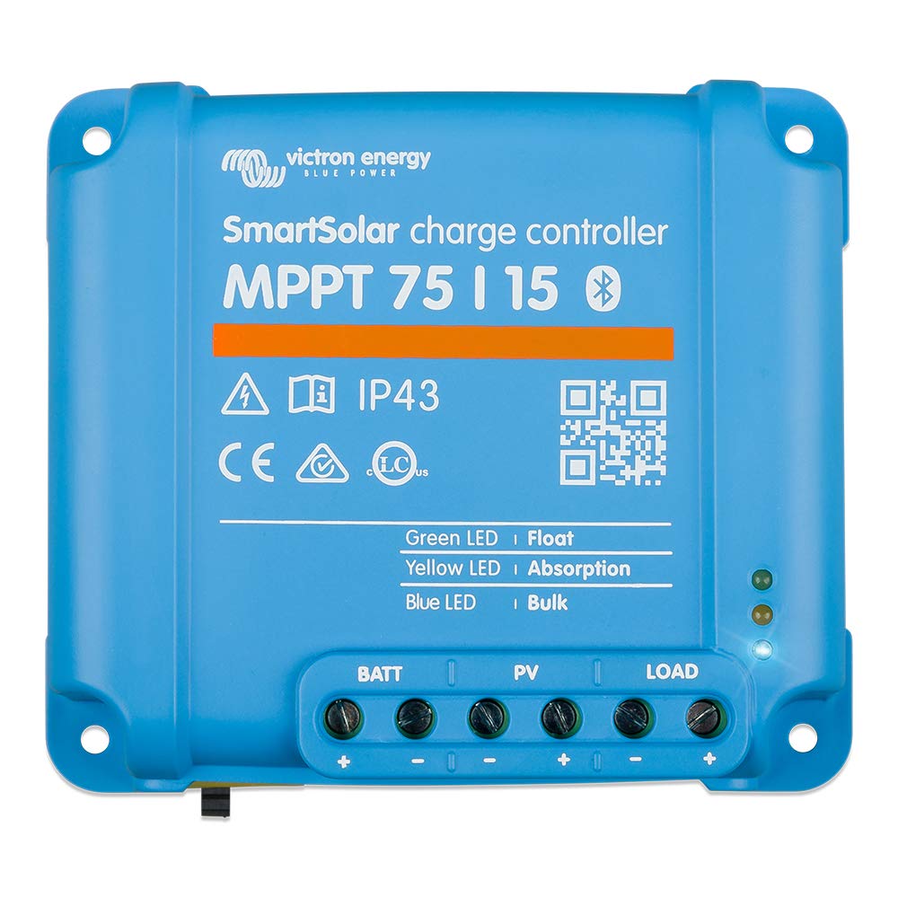 Victron Energy Silver, Gray Smart Solar Mppt 75/15 - Scc075015060r