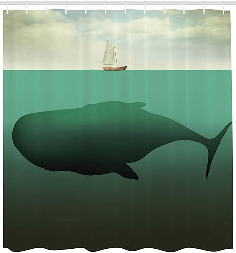 Miniatura 2 de Juego de cortina de regadera Ambesonne Collection, tela de poliéster