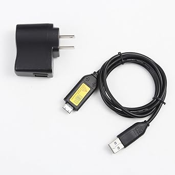 MaxLLTo USB محول طاقة التيار المتردد لشحن كاميرا PL51 L200 WB500 WB650 TL100