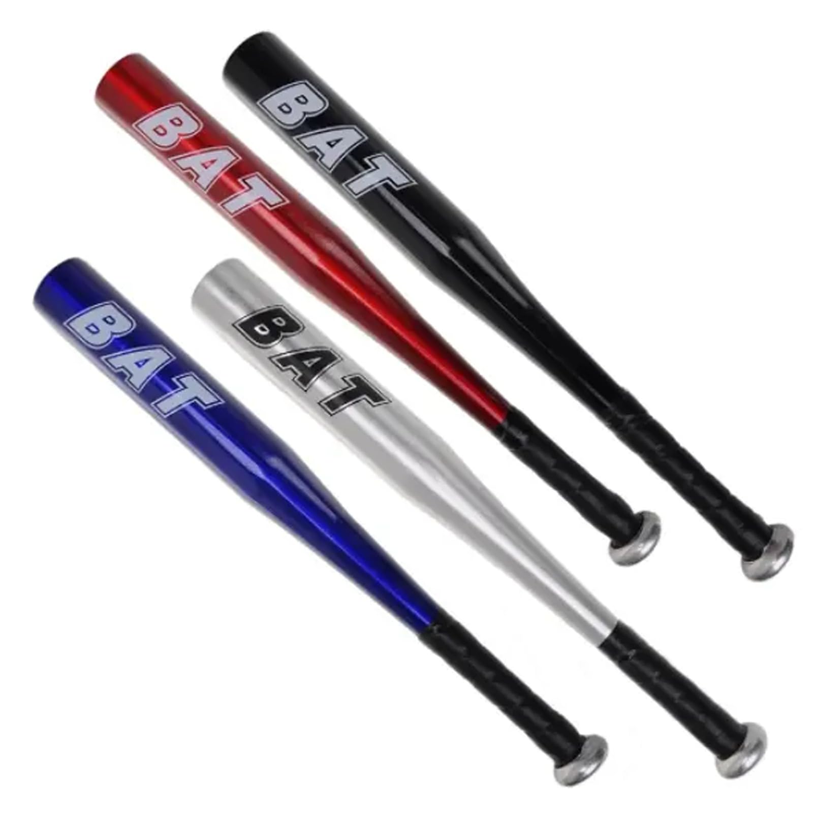 PEBBLE HUG Aluminium Alloy Baseball Bat, Lightweight, Training And Practise, Sturdy & Durable, Random Colour, Non Slip Handle, Indoor & Outdoor Sports Baseball Bat,72cm